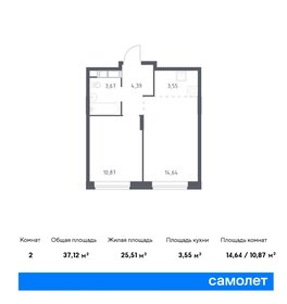 35,6 м², 1-комнатная квартира 6 895 485 ₽ - изображение 31