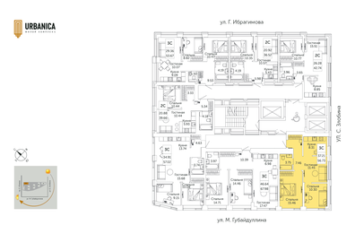 68,9 м², 3-комнатная квартира 10 575 400 ₽ - изображение 18