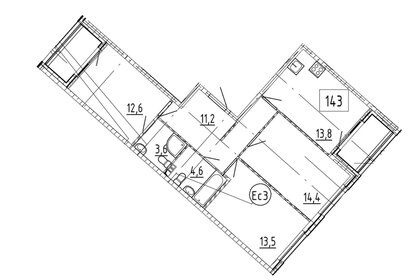 80,7 м², 3-комнатная квартира 17 085 000 ₽ - изображение 41