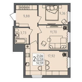 86,5 м², 5-комнатная квартира 6 490 000 ₽ - изображение 118