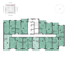 42,6 м², 1-комнатная квартира 6 723 924 ₽ - изображение 21