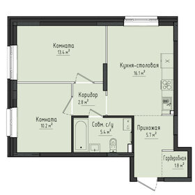 55,3 м², 2-комнатная квартира 4 597 000 ₽ - изображение 26