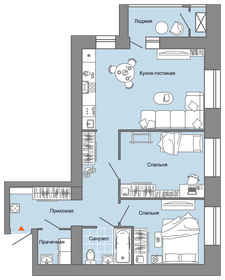 70 м², 3-комнатная квартира 7 242 126 ₽ - изображение 12
