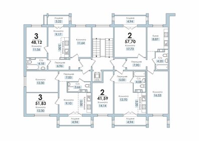 48 м², 3-комнатная квартира 4 261 026 ₽ - изображение 13