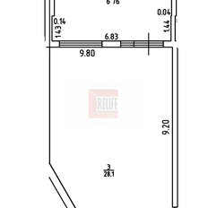 Квартира 79,4 м², студия - изображение 3