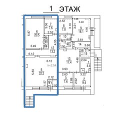 Квартира 78,3 м², 2-комнатные - изображение 2