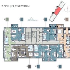 Квартира 35 м², 1-комнатная - изображение 4