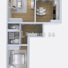 Квартира 60,2 м², 2-комнатная - изображение 3