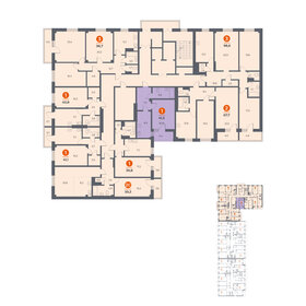 48,6 м², 3-комнатная квартира 4 200 000 ₽ - изображение 73