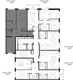 Квартира 66,3 м², 2-комнатная - изображение 2