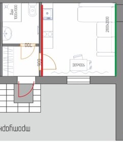 Квартира 28 м², студия - изображение 2