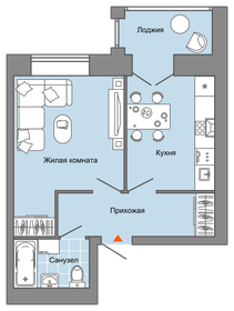 38 м², 1-комнатная квартира 4 811 670 ₽ - изображение 32