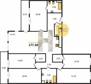 177,3 м², 5-комнатная квартира 38 024 392 ₽ - изображение 15