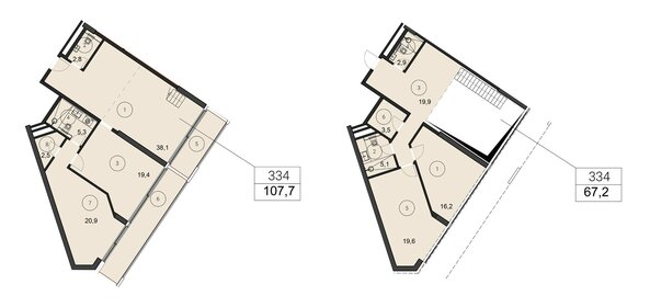 183,2 м², 3-комнатные апартаменты 366 400 000 ₽ - изображение 51