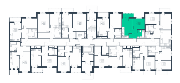 30,1 м², 1-комнатная квартира 3 884 190 ₽ - изображение 79