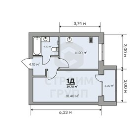 35 м², 1-комнатная квартира 3 362 000 ₽ - изображение 12