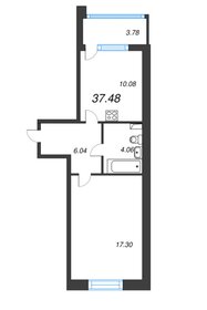 36,3 м², 2-комнатная квартира 11 000 000 ₽ - изображение 90