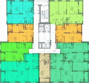 Квартира 43,7 м², 1-комнатная - изображение 2