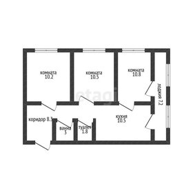 Квартира 56,2 м², 3-комнатная - изображение 2