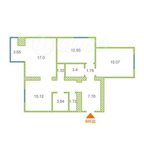 Квартира 78,7 м², 3-комнатная - изображение 1