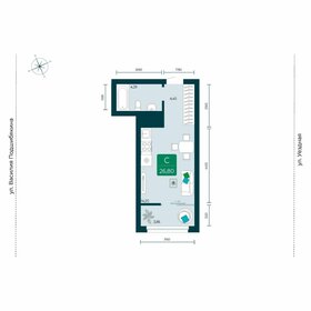 21,5 м², квартира-студия 2 950 000 ₽ - изображение 35