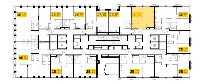 41 м², 1-комнатная квартира 18 700 000 ₽ - изображение 7