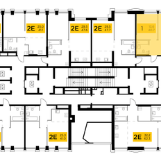 Квартира 40,7 м², 1-комнатная - изображение 2