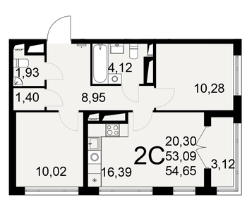 68,3 м², 3-комнатная квартира 4 700 000 ₽ - изображение 29