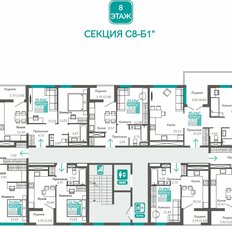 Квартира 62,8 м², 2-комнатная - изображение 2