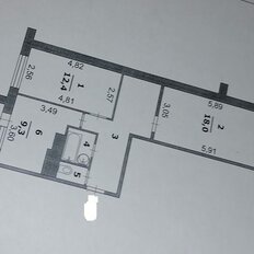 Квартира 57 м², 2-комнатная - изображение 3