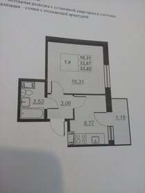 32,2 м², 1-комнатная квартира 4 300 000 ₽ - изображение 59