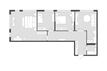 119,3 м², квартира-студия 20 213 000 ₽ - изображение 22