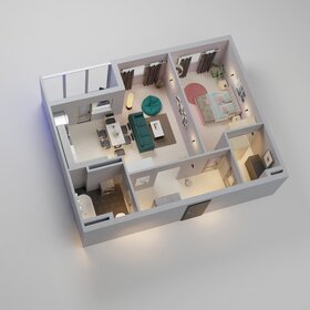60,8 м², квартира-студия 10 084 288 ₽ - изображение 32