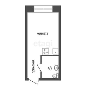 Квартира 15,4 м², 1-комнатные - изображение 1