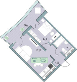 58,5 м², 2-комнатные апартаменты 12 978 900 ₽ - изображение 82