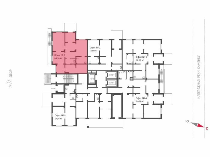 90,2 м², помещение свободного назначения 26 158 000 ₽ - изображение 1