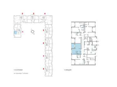 33,1 м², квартира-студия 5 958 000 ₽ - изображение 38