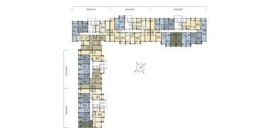 55 м², 2-комнатная квартира 30 000 ₽ в месяц - изображение 94