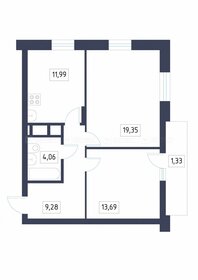 42,8 м², 2-комнатная квартира 8 000 000 ₽ - изображение 82