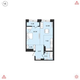 Квартира 51 м², 2-комнатная - изображение 1