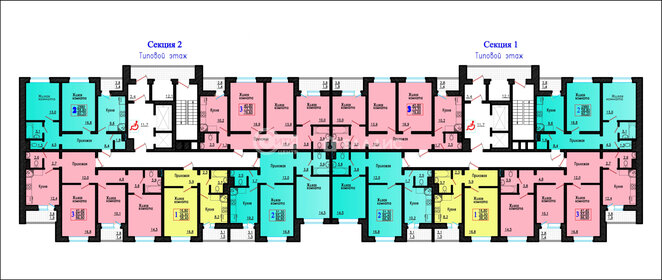 Квартира 60,2 м², 2-комнатная - изображение 2