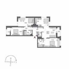 Квартира 107,5 м², 4-комнатная - изображение 2