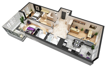 100 м², 3-комнатная квартира 11 000 000 ₽ - изображение 70