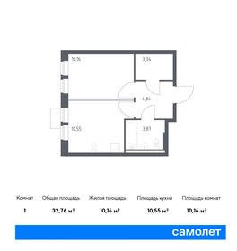 31,9 м², 1-комнатная квартира 6 394 179 ₽ - изображение 16