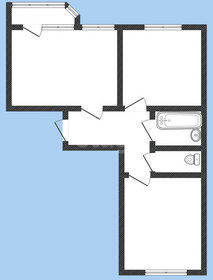 Квартира 67,2 м², 2-комнатная - изображение 1