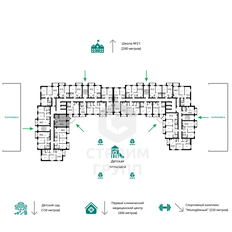 Квартира 43,6 м², 1-комнатная - изображение 4