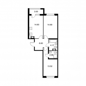 57,5 м², 2-комнатная квартира 8 976 240 ₽ - изображение 62