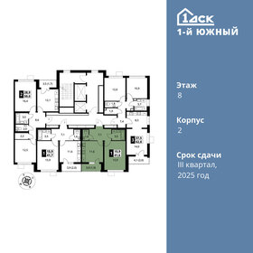 44 м², 1-комнатная квартира 8 900 000 ₽ - изображение 39