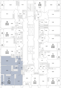 Квартира 77,8 м², 3-комнатная - изображение 2