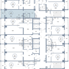 Квартира 46,4 м², 1-комнатная - изображение 3